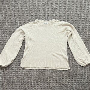 Madewell Soft Cream Wool Sweater